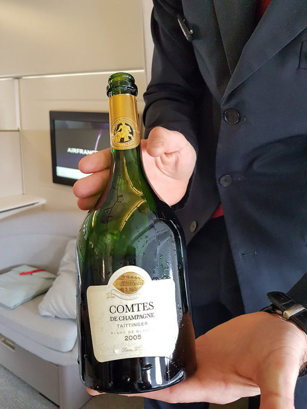 Air France La Premiere First Class Champagne