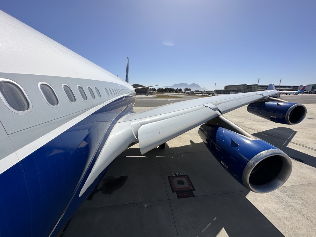 a plane on the tarmac