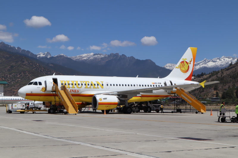 Bhutan Airlines A319