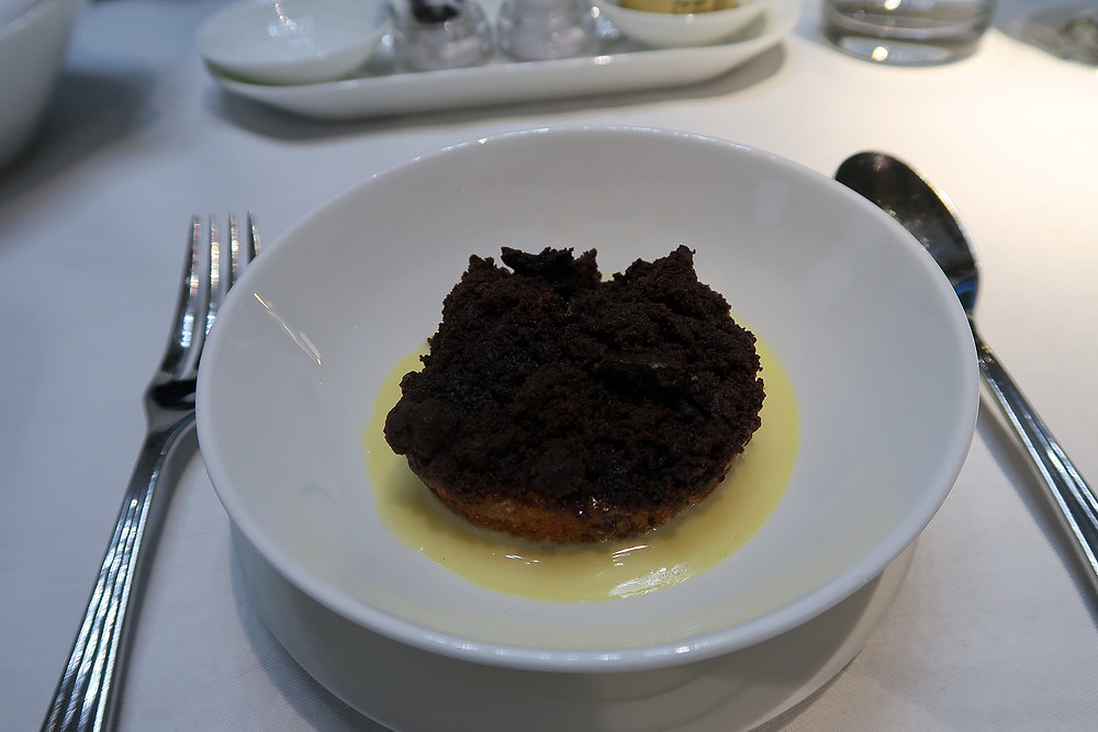 a bowl of food on a table