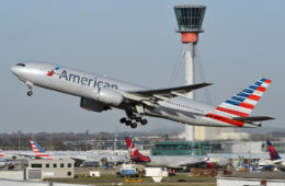 a plane taking off from a runway