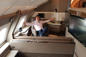 Singapore Airlines New First Class Suite