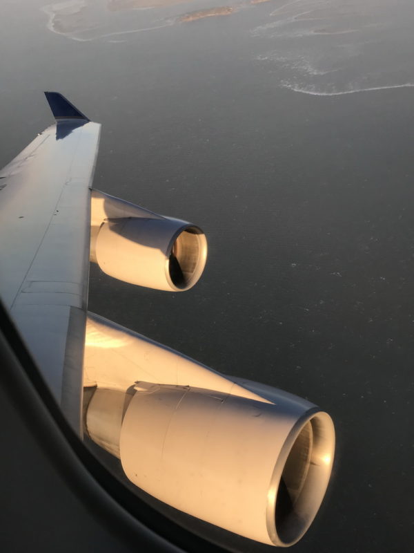 United Airlines B747-400 departing from Incheon one last time.