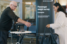 Air New Zealand Weighing Passengers Before Boarding Flights